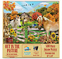SunsOut Out in the Pasture Puzzle 500pcs