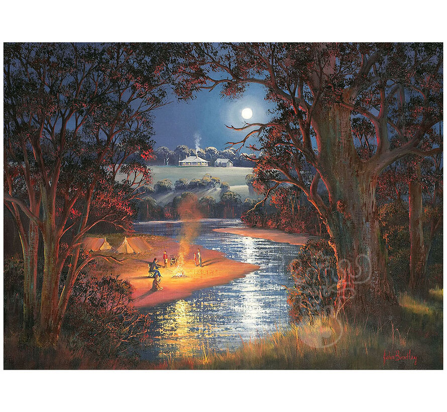FINAL SALE SunsOut Camping Out Puzzle 1000pcs