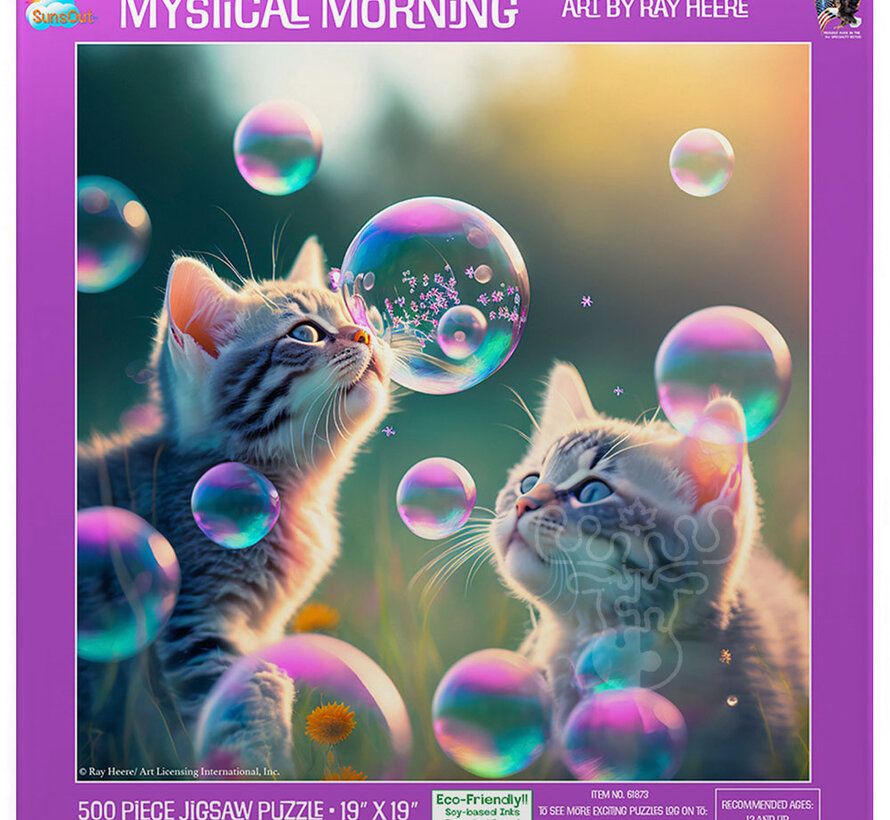 FINAL SALE SunsOut Mystical Morning Puzzle 500pcs