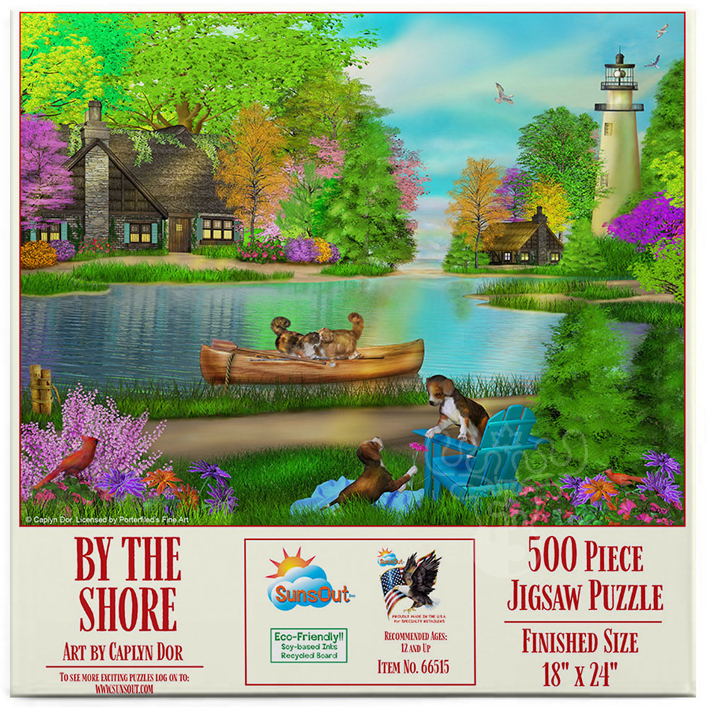 SunsOut By the Shore Puzzle 500pcs Puzzles Canada