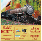 SunsOut FINAL SALE SunsOut Skagway Locomotive Puzzle 550pcs
