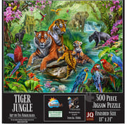SunsOut SunsOut Tiger Jungle Puzzle 500pcs