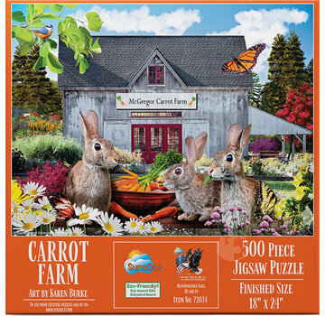 SunsOut SunsOut Carrot Farm Puzzle 500pcs