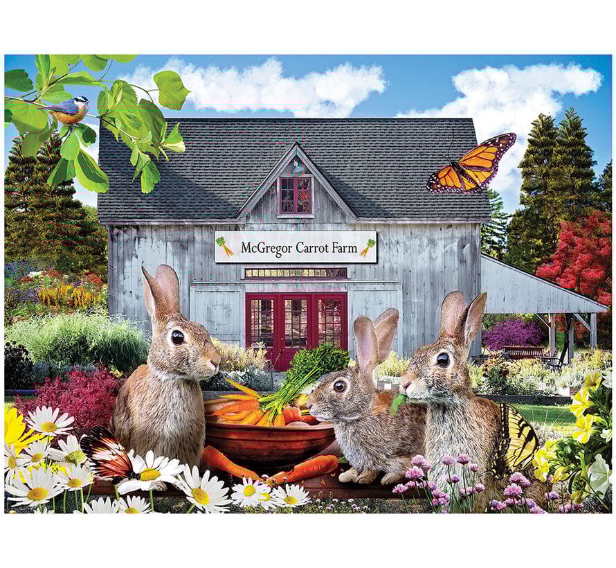 SunsOut Carrot Farm Puzzle 500pcs