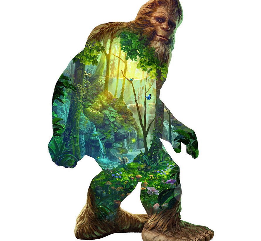 FINAL SALE SunsOut Big Foot Shaped Puzzle 850pcs