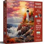 SunsOut FINAL SALE SunsOut Paradise on the Cliff Puzzle 1000pcs