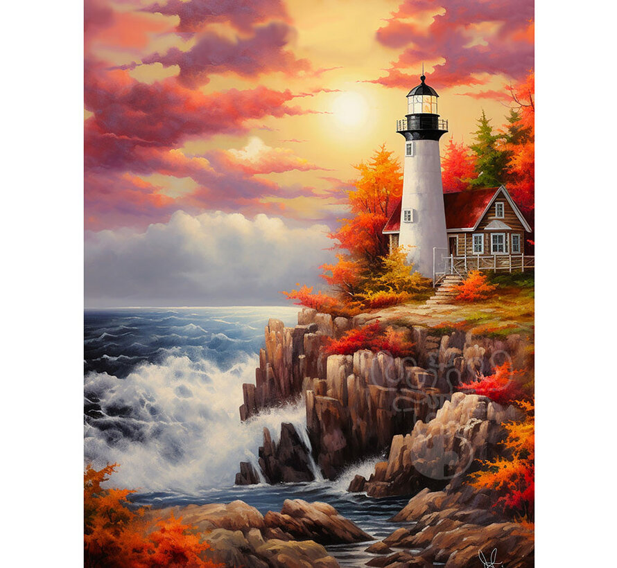 FINAL SALE SunsOut Paradise on the Cliff Puzzle 1000pcs
