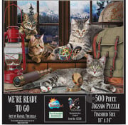 SunsOut FINAL SALE SunsOut We're Ready to Go Puzzle 500pcs