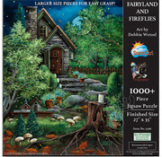 SunsOut FINAL SALE SunsOut Fairyland and Fireflies Puzzle 1000pcs+