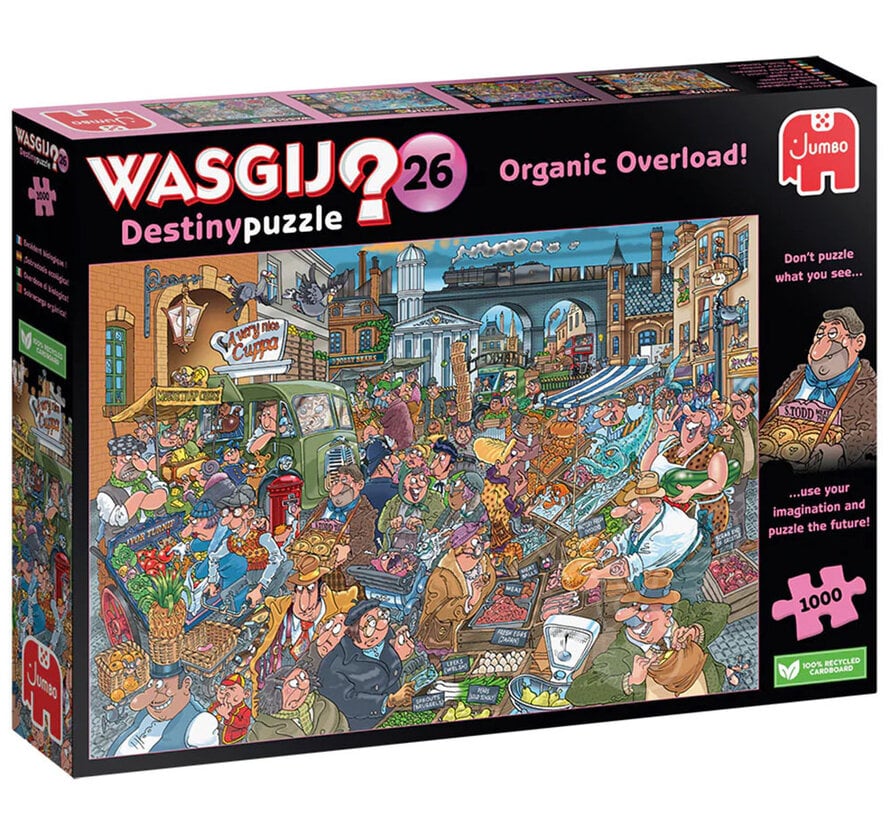 Jumbo Wasgij Destiny 26 Organic Overload! Puzzle 1000pcs