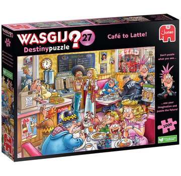 Jumbo Jumbo Wasgij Destiny 27 Café to Latte! Puzzle 1000pcs