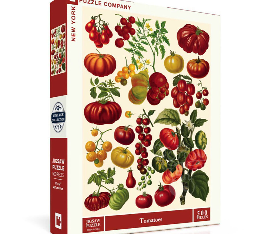 New York Puzzle Co. Vintage Collection: Tomatoes Puzzle 500pcs