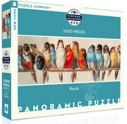 New York Puzzle Company FINAL SALE New York Puzzle Co. Vintage Collection: Perch Panoramic Puzzle 1000pcs