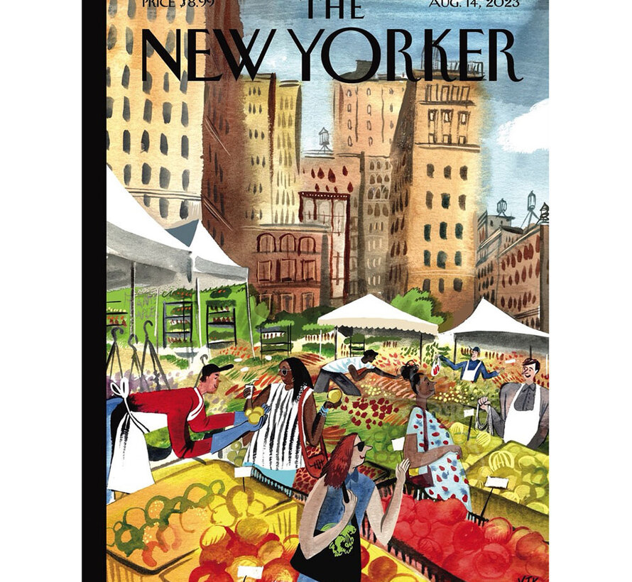 New York Puzzle Co. The New Yorker: Peak Season Puzzle 1000pcs
