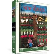 New York Puzzle Company New York Puzzle Co. The New Yorker: Vegetable Garden Puzzle 1000pcs