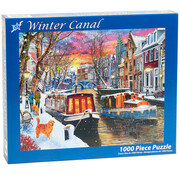 Vermont Christmas Company Vermont Christmas Co. Winter Canal Puzzle 1000pcs
