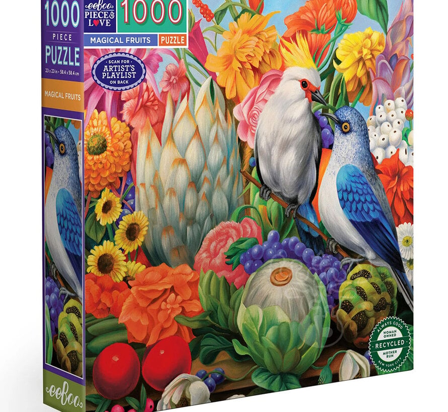 eeBoo Magical Fruits Puzzle 1000pcs