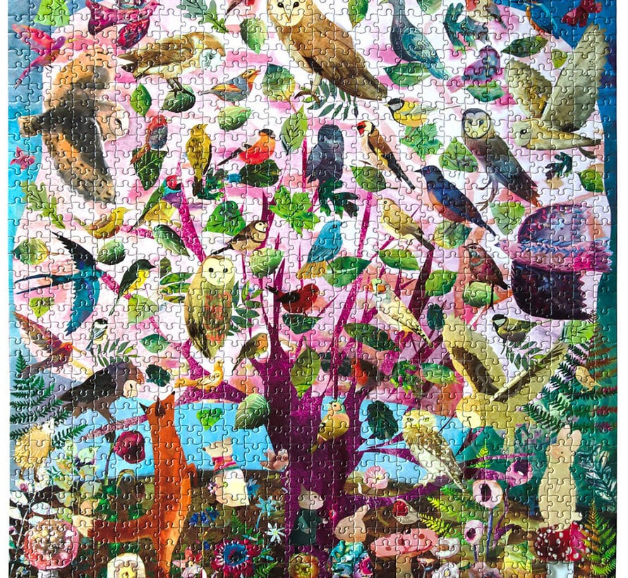 FINAL SALE eeBoo Parliament of Owls Puzzle 1000pcs