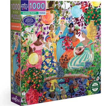 EeBoo eeBoo Garden Party Puzzle 1000pcs