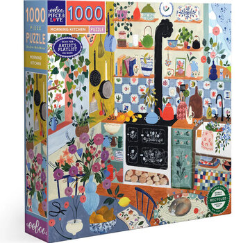 EeBoo eeBoo Morning Kitchen Puzzle 1000pcs