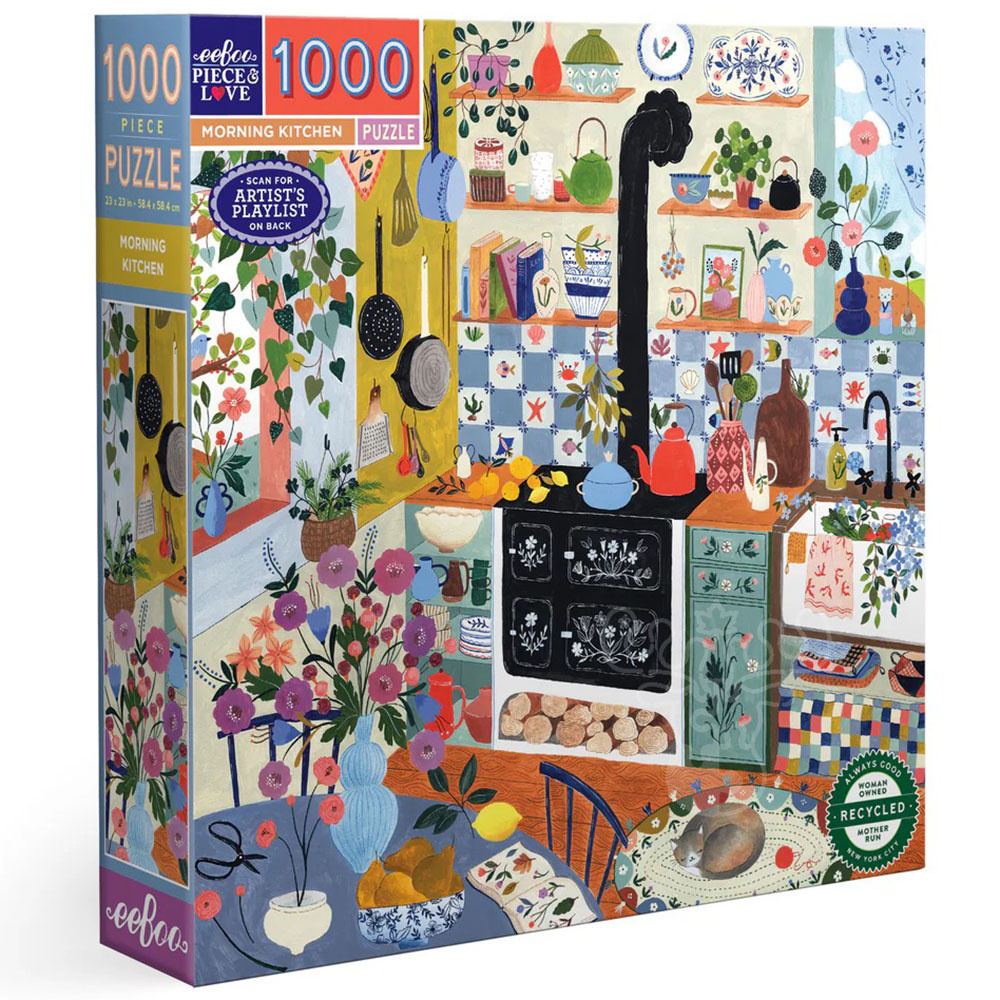 Eeboo Morning Kitchen 1000pc Puzzle Eeboo Morning Kitchen 1000pc Puzzle