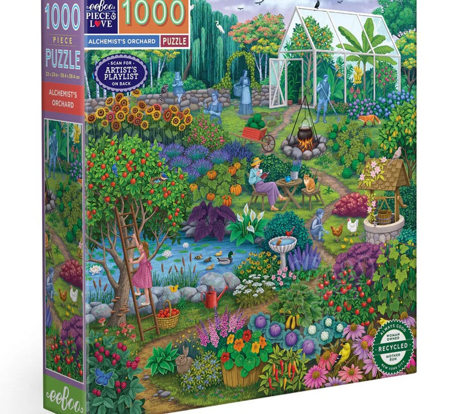 eeBoo Alchemist's Orchard Puzzle 1000pcs