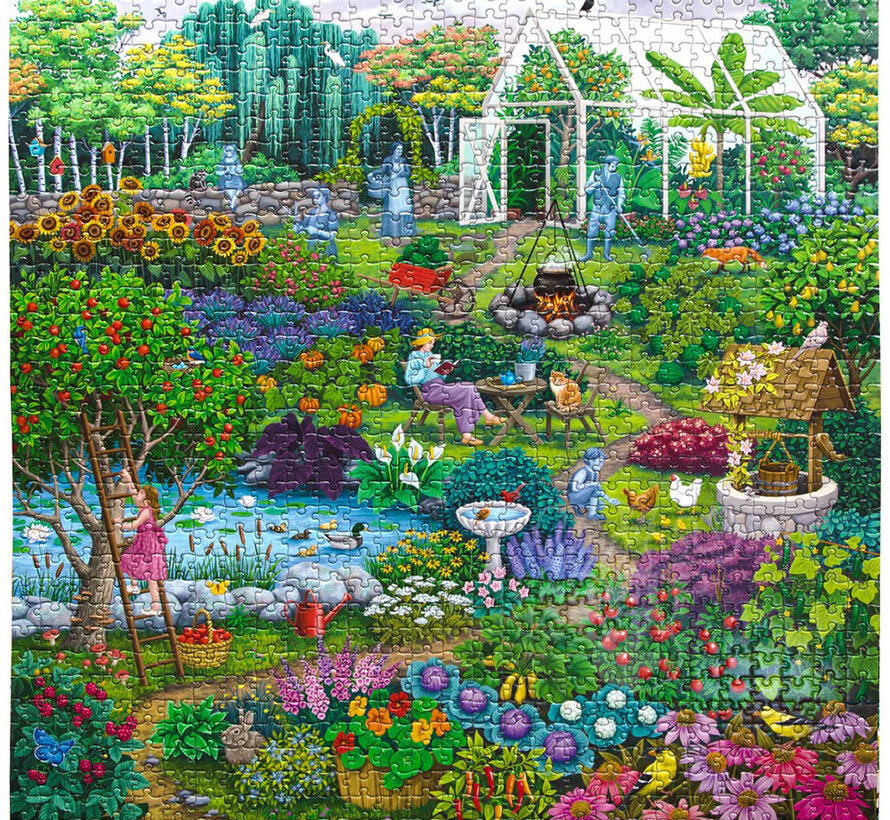 eeBoo Alchemist's Orchard Puzzle 1000pcs