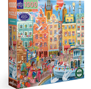 EeBoo eeBoo Stockholm Puzzle 1000pcs