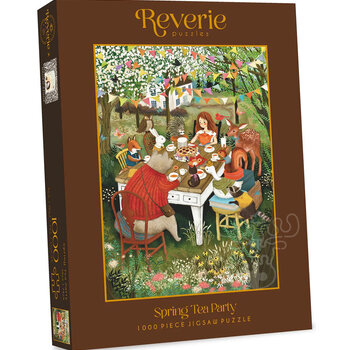 Reverie Puzzles Reverie Spring Tea Party Puzzle 1000pcs