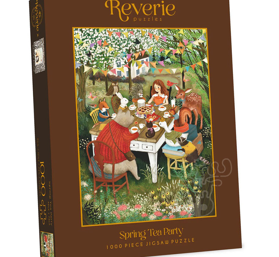 Reverie Spring Tea Party Puzzle 1000pcs