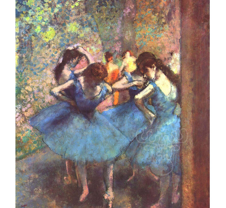 Michèle Wilson Degas: Blue Dancers Wood Puzzle 80pcs