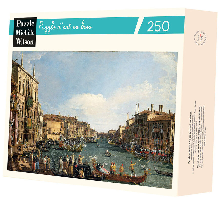 Michèle Wilson Canaletto: Regatta on the Grand Canal Wood Puzzle 250pcs