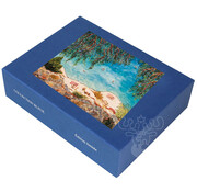 Puzzle Michèle Wilson Michèle Wilson Blue Collection Mckay: Cassis Swimmers Wood Puzzle 300pcs