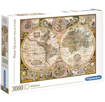 Clementoni Clementoni Old Map Puzzle 3000pcs