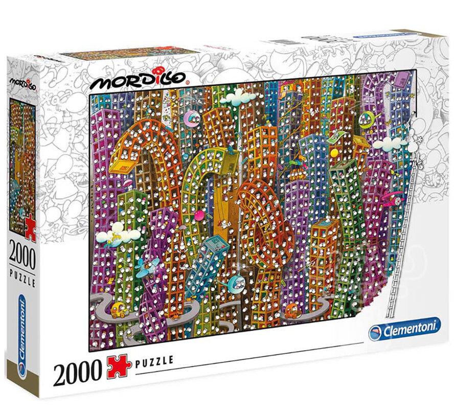 Clementoni Mordillo, The Jungle Puzzle 2000pcs