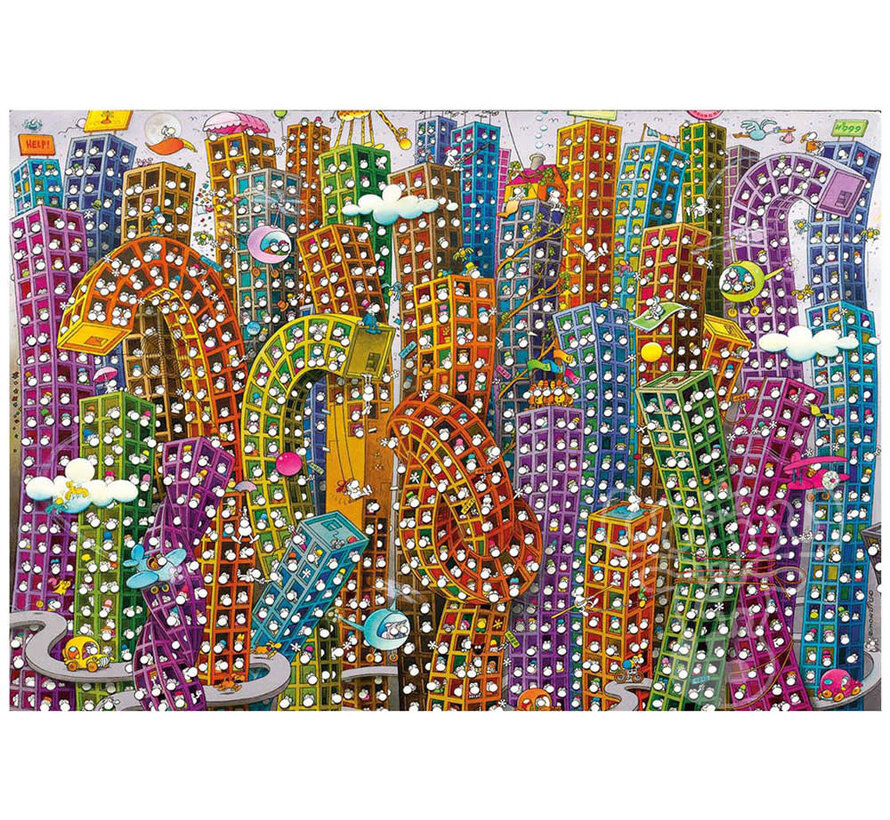 Clementoni Mordillo, The Jungle Puzzle 2000pcs