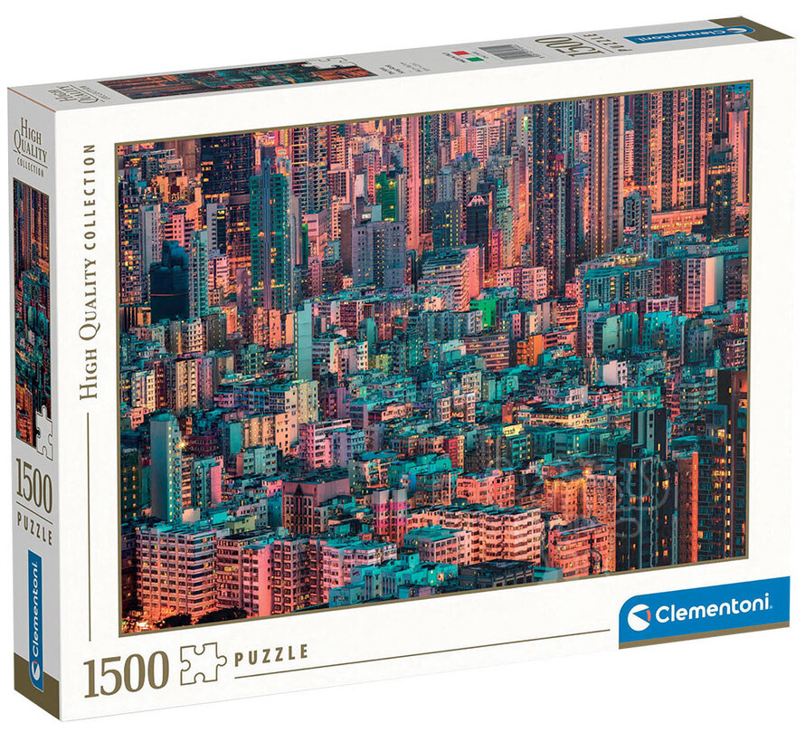 Clementoni The Hive, Hong Kong Puzzle 1500pcs - ORIGINAL BOX SIZE