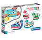 Clementoni My First Puzzle: Transportation Puzzle 2, 3, 4, 6pcs