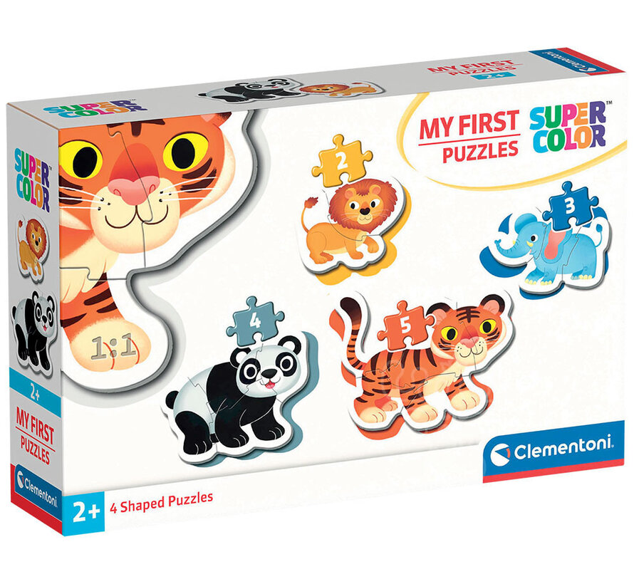 Clementoni My First Puzzle: Animals Puzzle 2, 3, 4, 6pcs