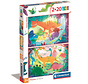 Clementoni Funny Dinos 2 x 20pcs
