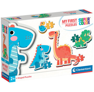 Clementoni Clementoni My First Puzzle: Dinosaurs Puzzle 2, 3, 4, 6pcs