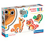 Clementoni My First Puzzle: Forest Animals Puzzle 2, 3, 4, 6pcs