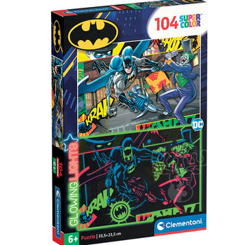 Clementoni Clementoni DC Batman Glowing Lights Puzzle 104pcs