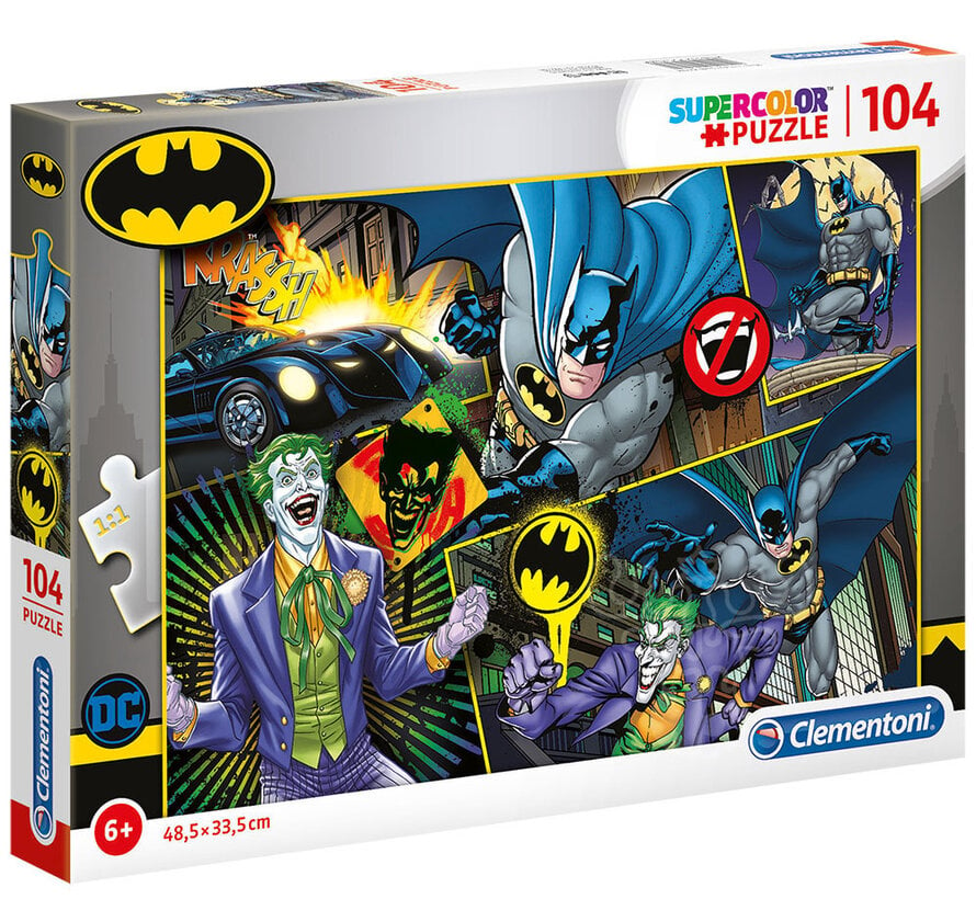 Clementoni DC Batman vs Joker Puzzle 104pcs