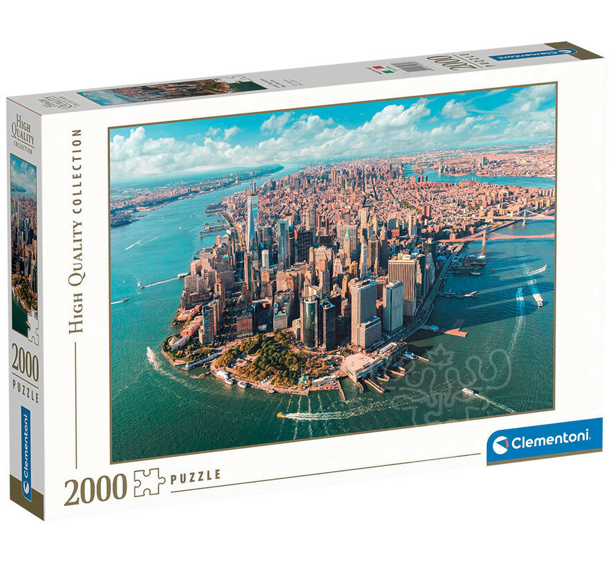 Clementoni Lower Manhattan, New York City Puzzle 2000pcs