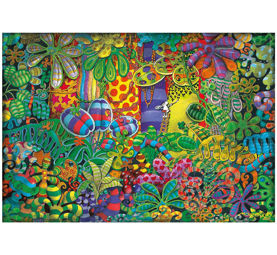 Clementoni Mordillo, Multicoloured Plants Puzzle 1500pcs