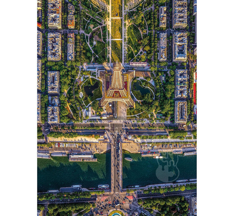 Clementoni Flying Over Paris Puzzle 1500pcs - ORIGINAL BOX SIZE