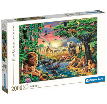 Clementoni Clementoni The African Gathering Puzzle 2000pcs