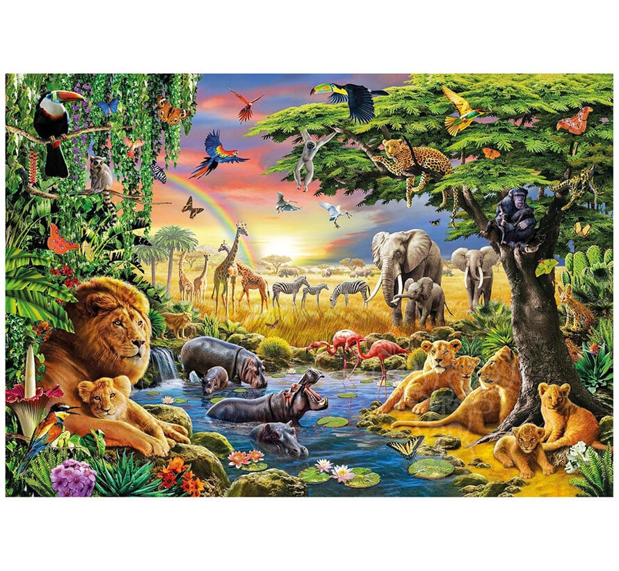 Clementoni The African Gathering Puzzle 2000pcs