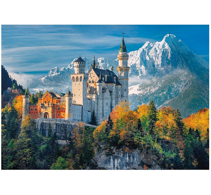 Clementoni Neuschwanstein Castle Puzzle 500pcs - ORIGINAL BOX SIZE
